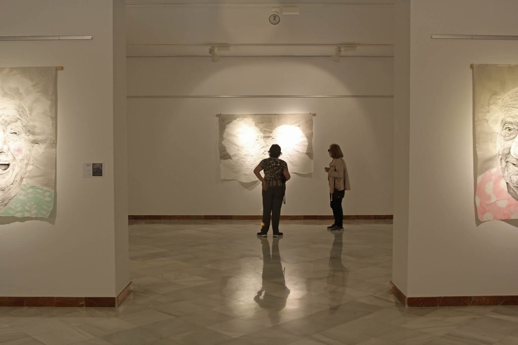 Trama de pliegues. Palacio Provincial. Alicante, 2018